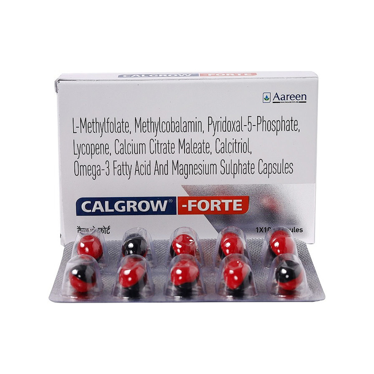 Calgrow-Forte Capsule 10's, Pack of 10 S