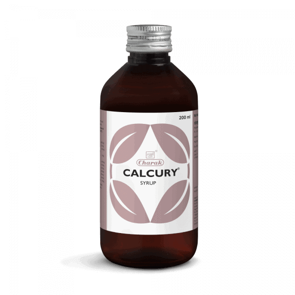 Charak Calcury Syrup, 200 ml, Pack of 1 