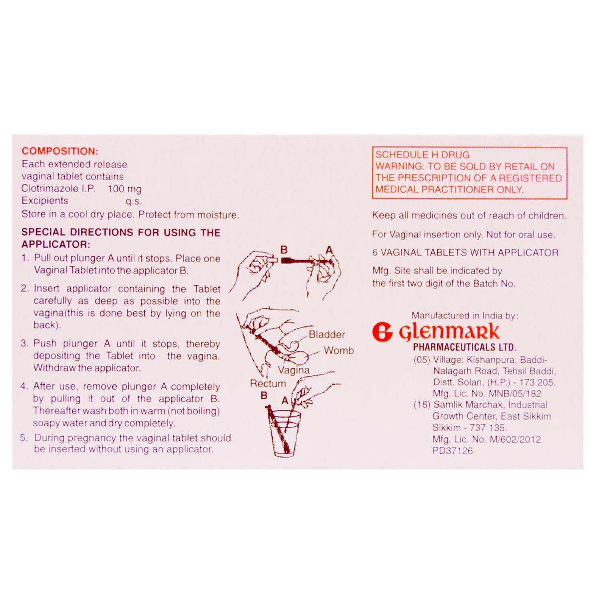 CandidV6 Tablet 6's Price, Uses, Side Effects, Composition Apollo