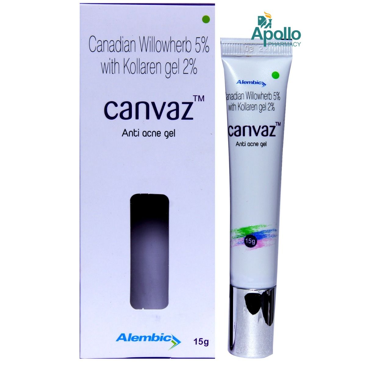Canvaz Anti Acne Gel 15 gm, Pack of 1 