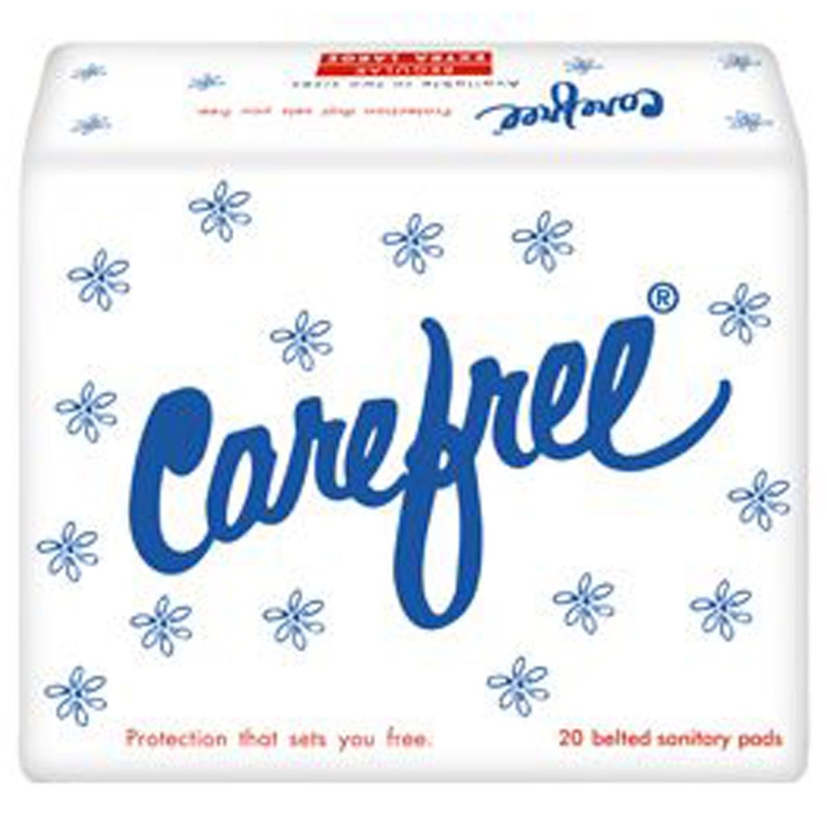 Buy Carefree Sanitary Pads Regular, 20 Count Online