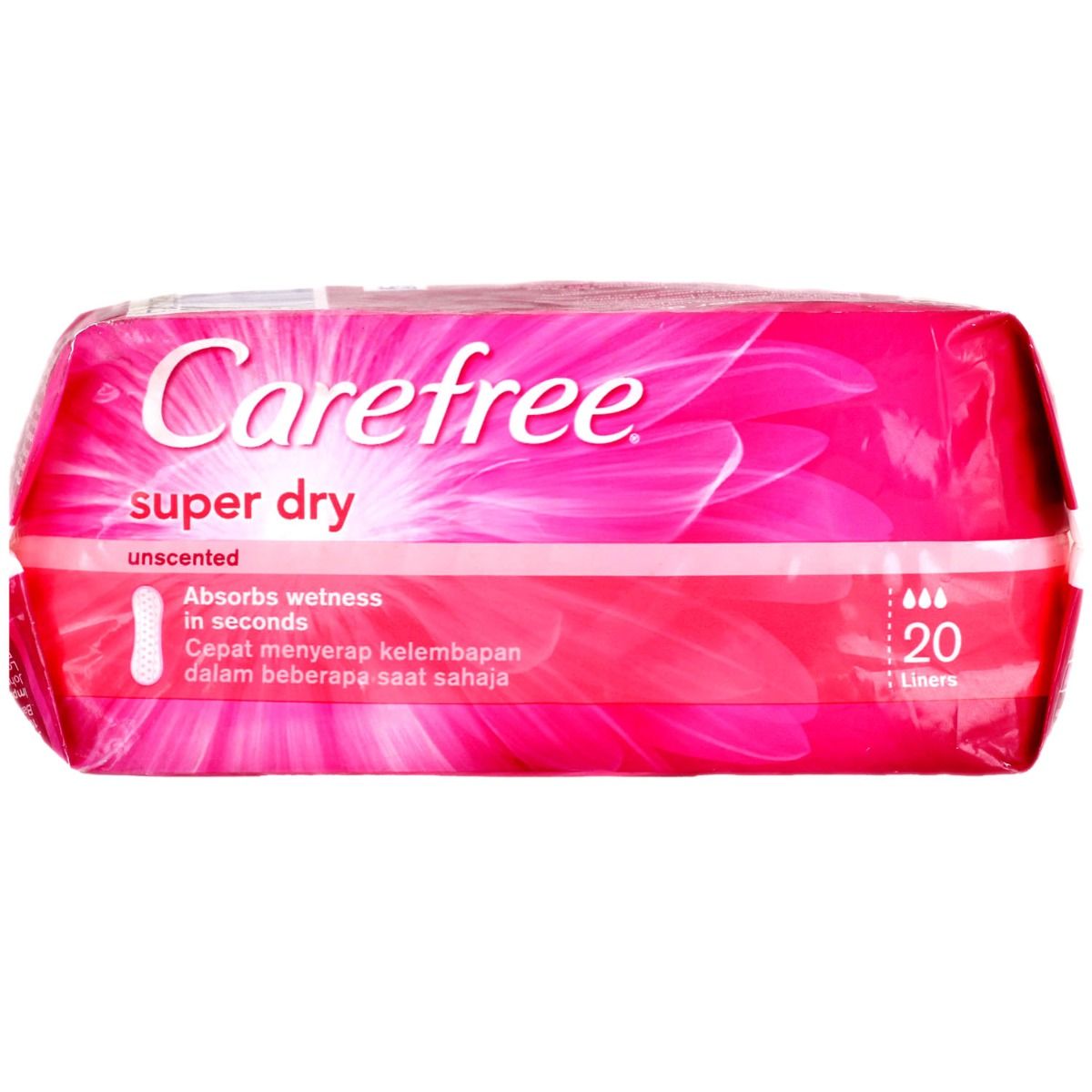 Buy Carefree Super Dry Extra-Absorbent Liners, 20 Count Online