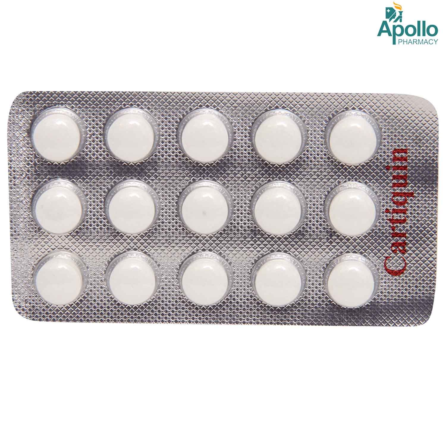 Cartiquin 200mg Tablet 15's, Pack of 15 TABLETS
