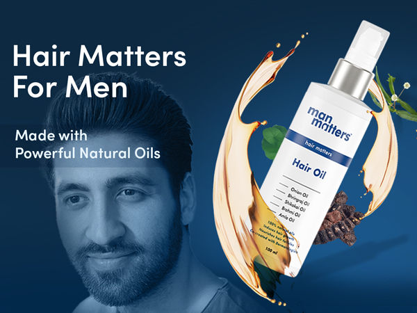 Man Matters Hair Oil, 100 ml, Pack of 1 