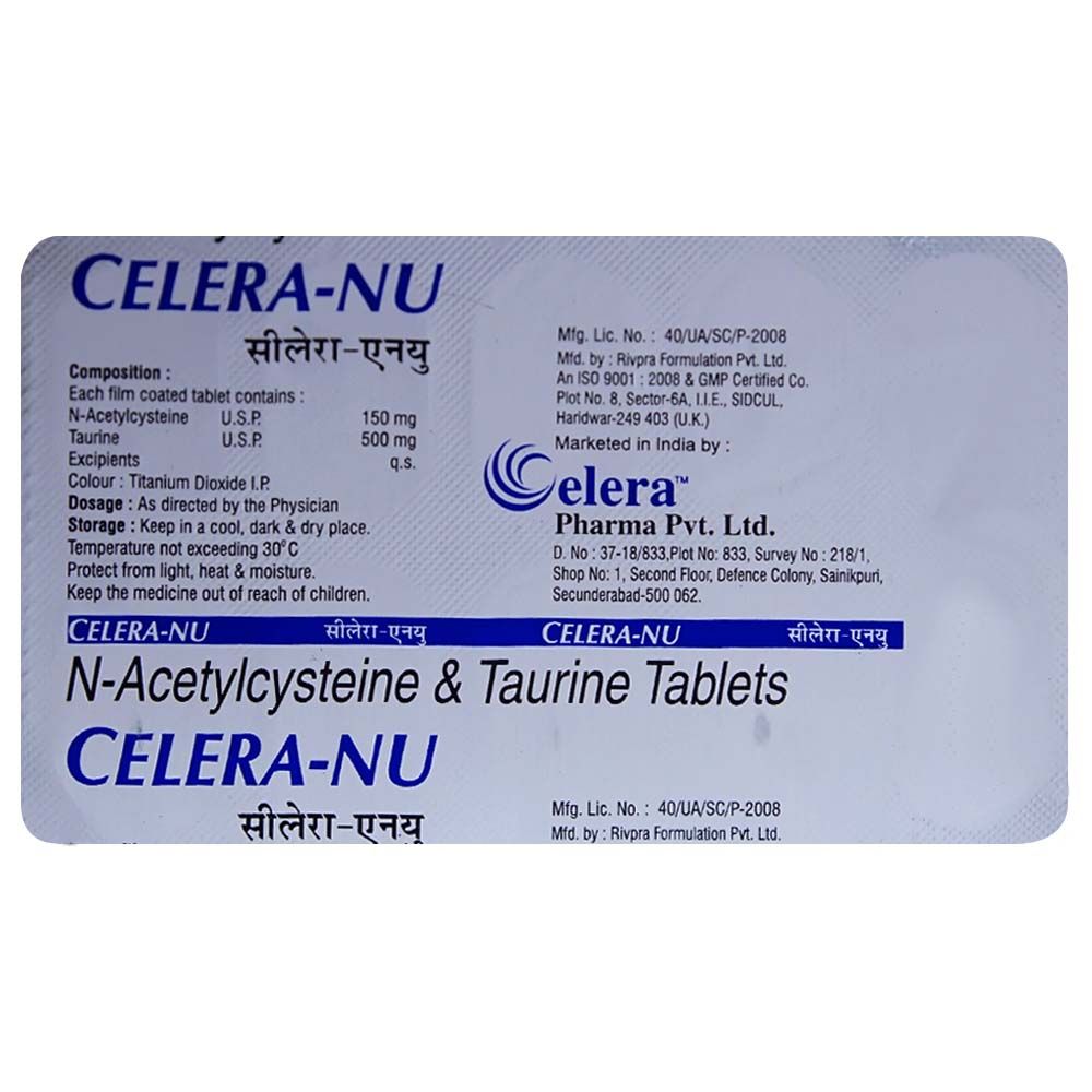 Celera Nu Tablet 10 S Price Uses Side Effects Composition Apollo Pharmacy