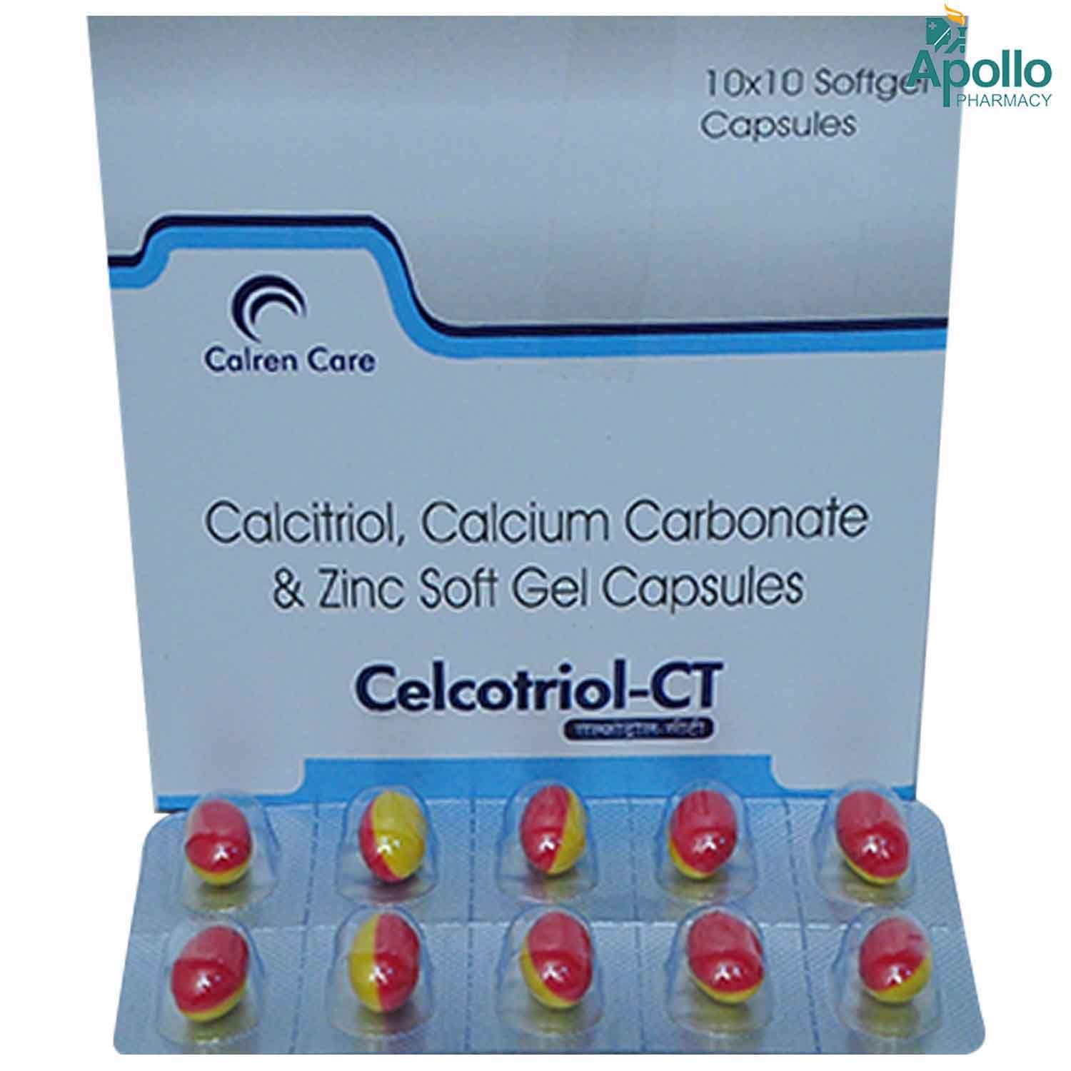 Celcotriol CT Tablet 10's, Pack of 10 TABLETS
