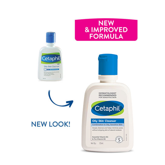 Cetaphil Oily Skin Cleanser, 125 ml, Pack of 1 