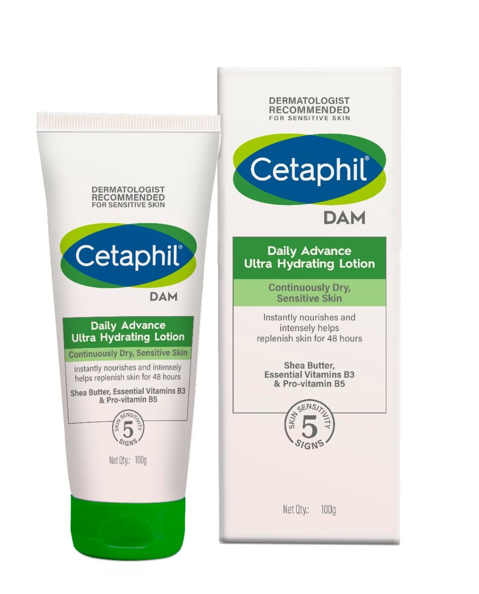 Buy Cetaphil DAM Daily Advance Ultra Hydrating Lotion, 100 gm Online