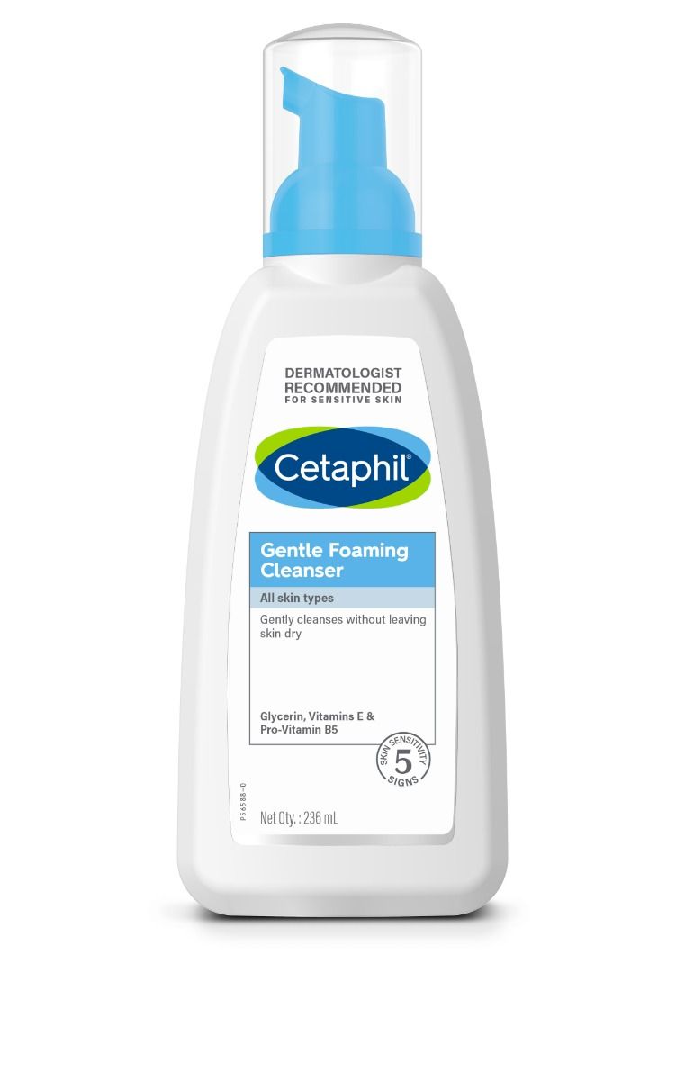 Cetaphil Gentle Foaming Cleanser, 236 ml Price, Uses, Side Effects