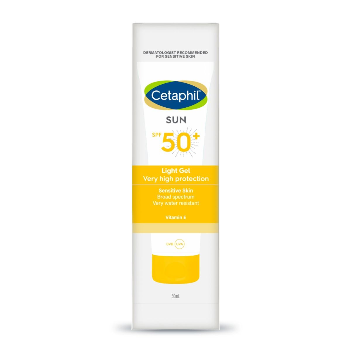 Cetaphil Sun SPF 50+ Very High Protection Light Gel, 50 ml, Pack of 1 