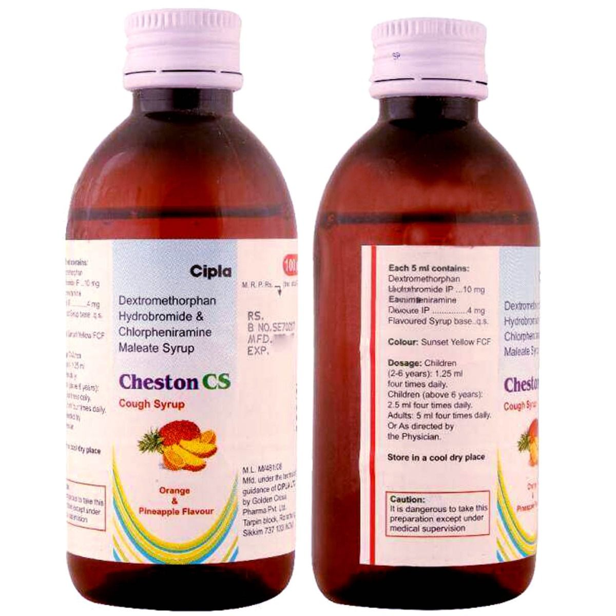 Cheston CS Syrup 100 ml Price, Uses, Side Effects, Composition - Apollo