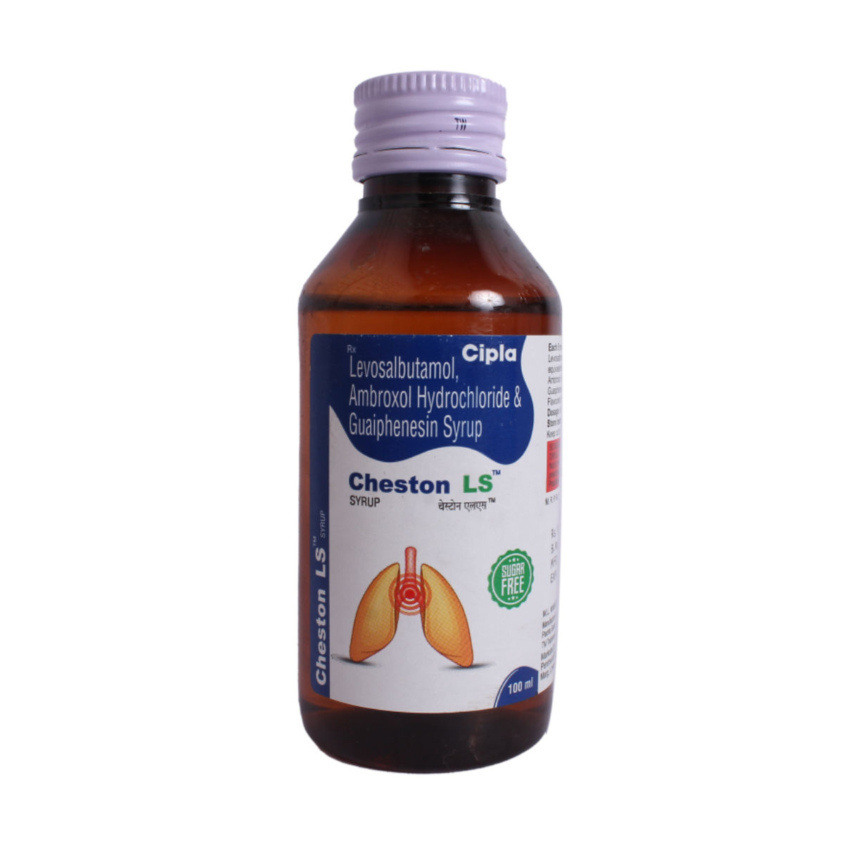 Cheston LS Sugar Free Syrup 100 ml Price, Uses, Side Effects, Composition Apollo Pharmacy