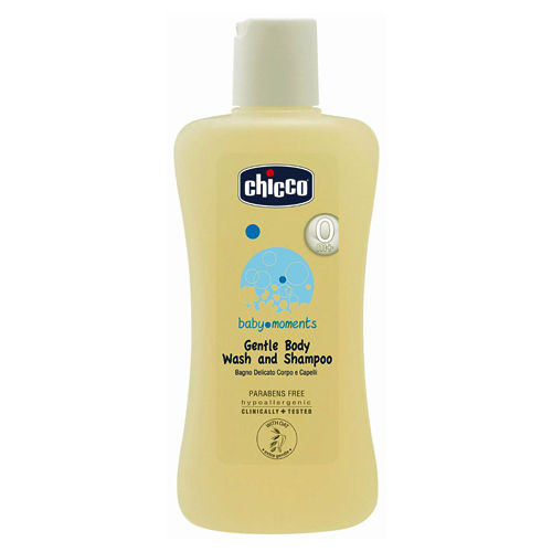Chicco Baby Moments Gent Body Wash & Shampoo 200Ml Price, Uses, Side