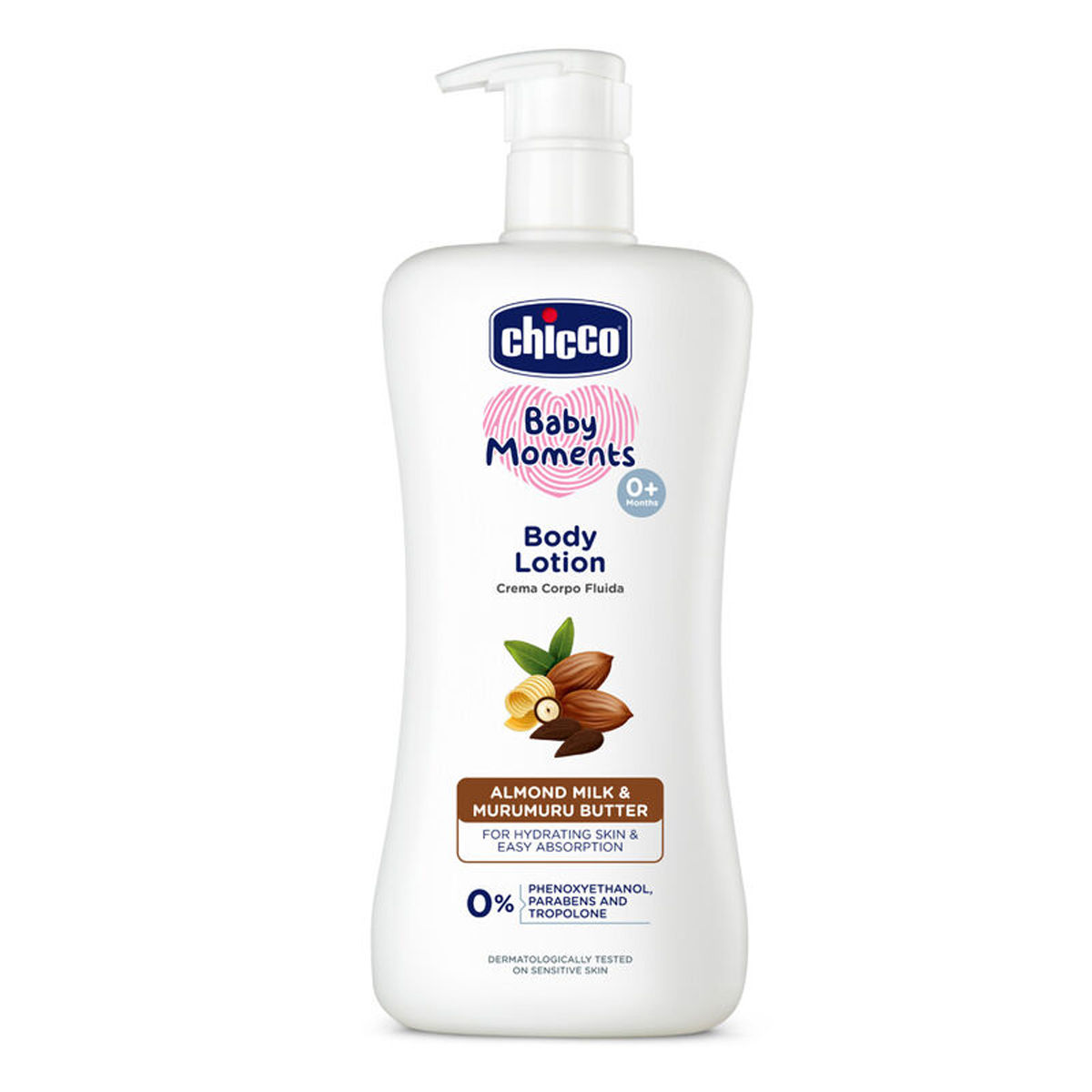Chicco Baby Moments Body Lotion, 500 ml, Pack of 1 