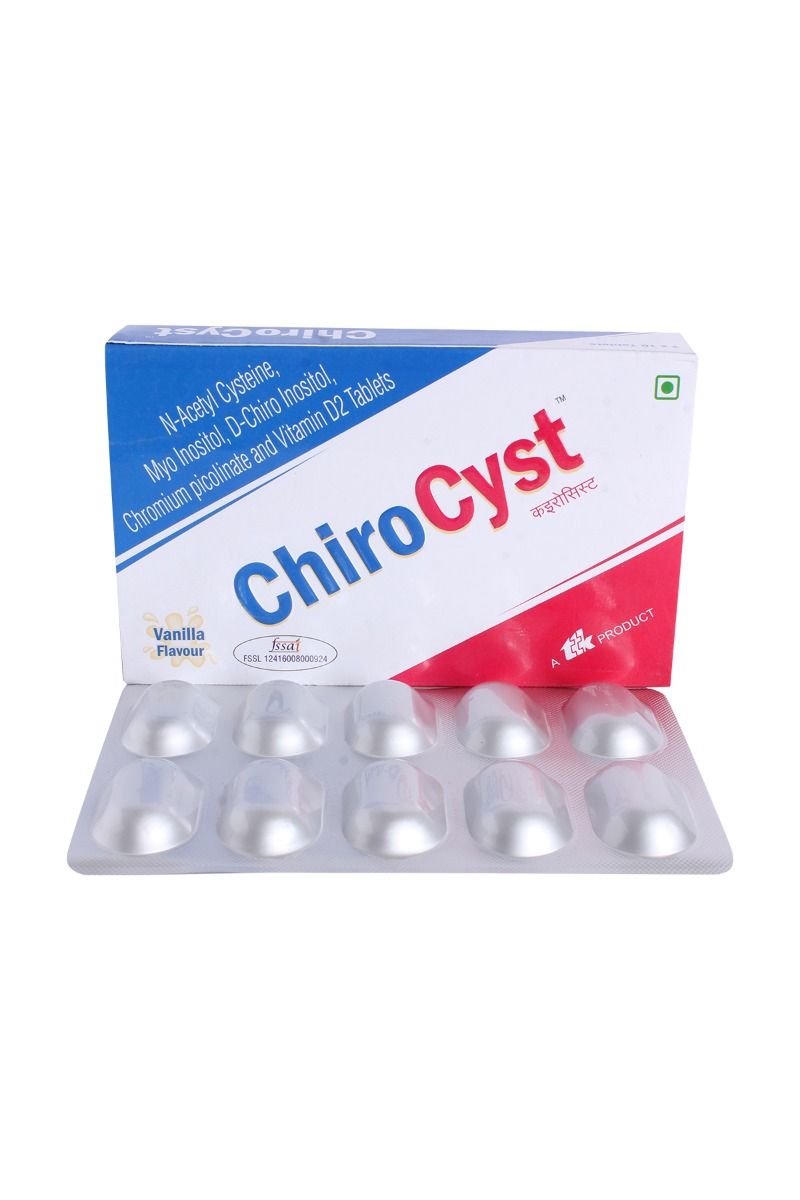 Chirocyst Tablet 10's Price, Uses, Side Effects, Composition - Apollo