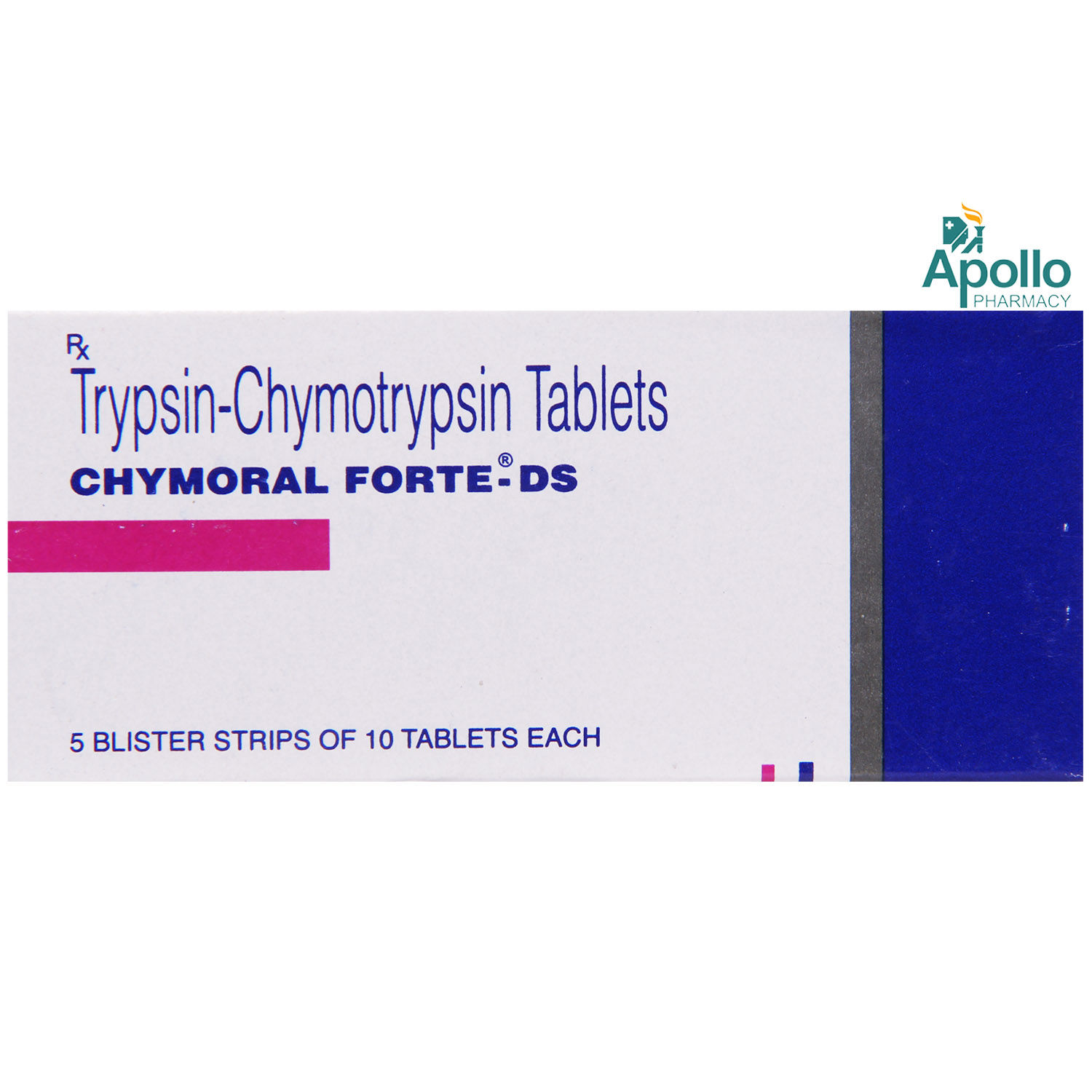 Chymoral Forte Ds Tablet 10 S Price Uses Side Effects Composition Apollo Pharmacy