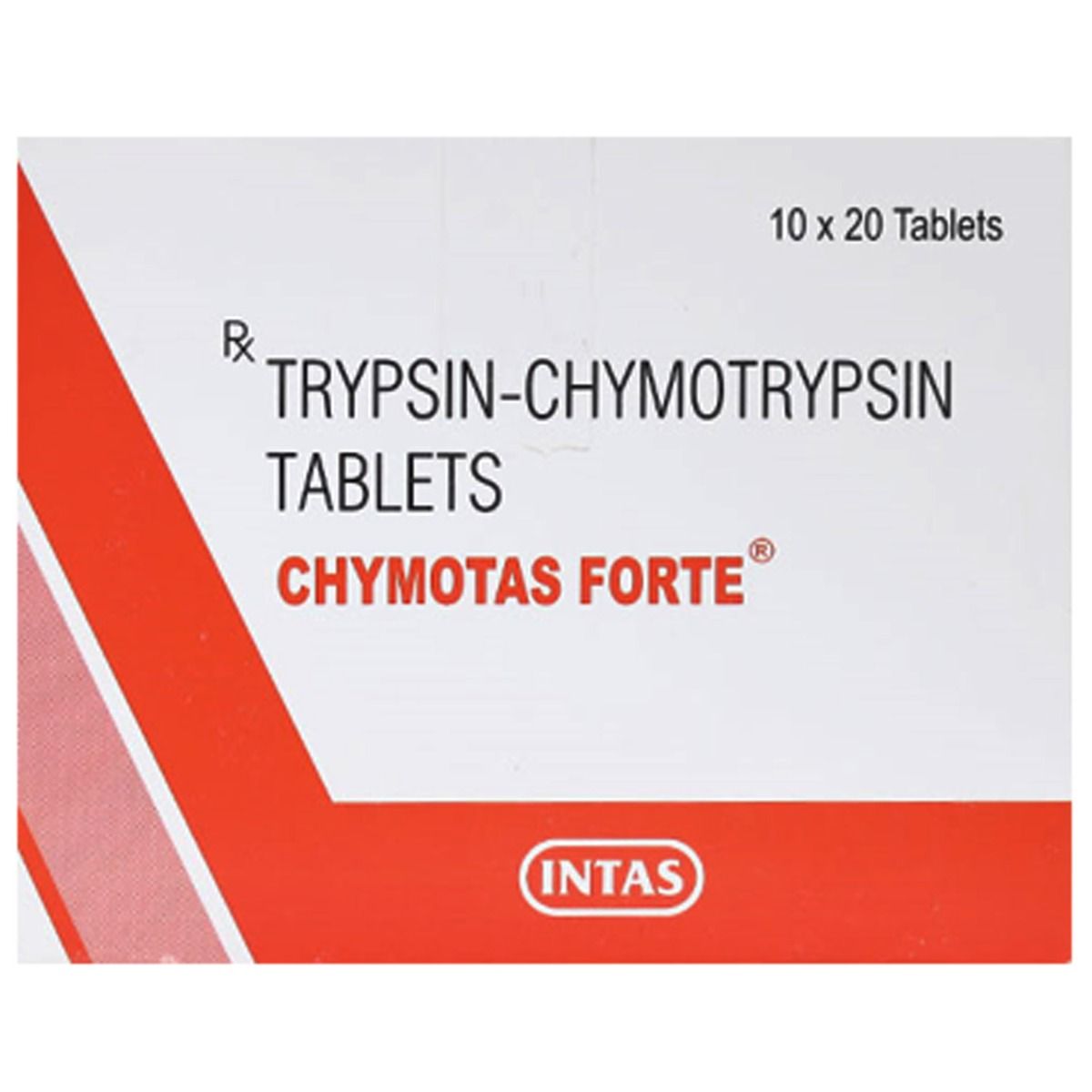 Chymotas Forte Tablet 20's Price, Uses, Side Effects, Composition ...