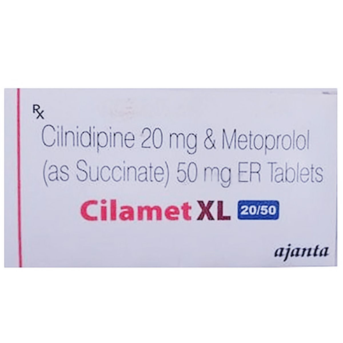 Cilamet XL 20/50 Tablet 10's Price, Uses, Side Effects, Composition