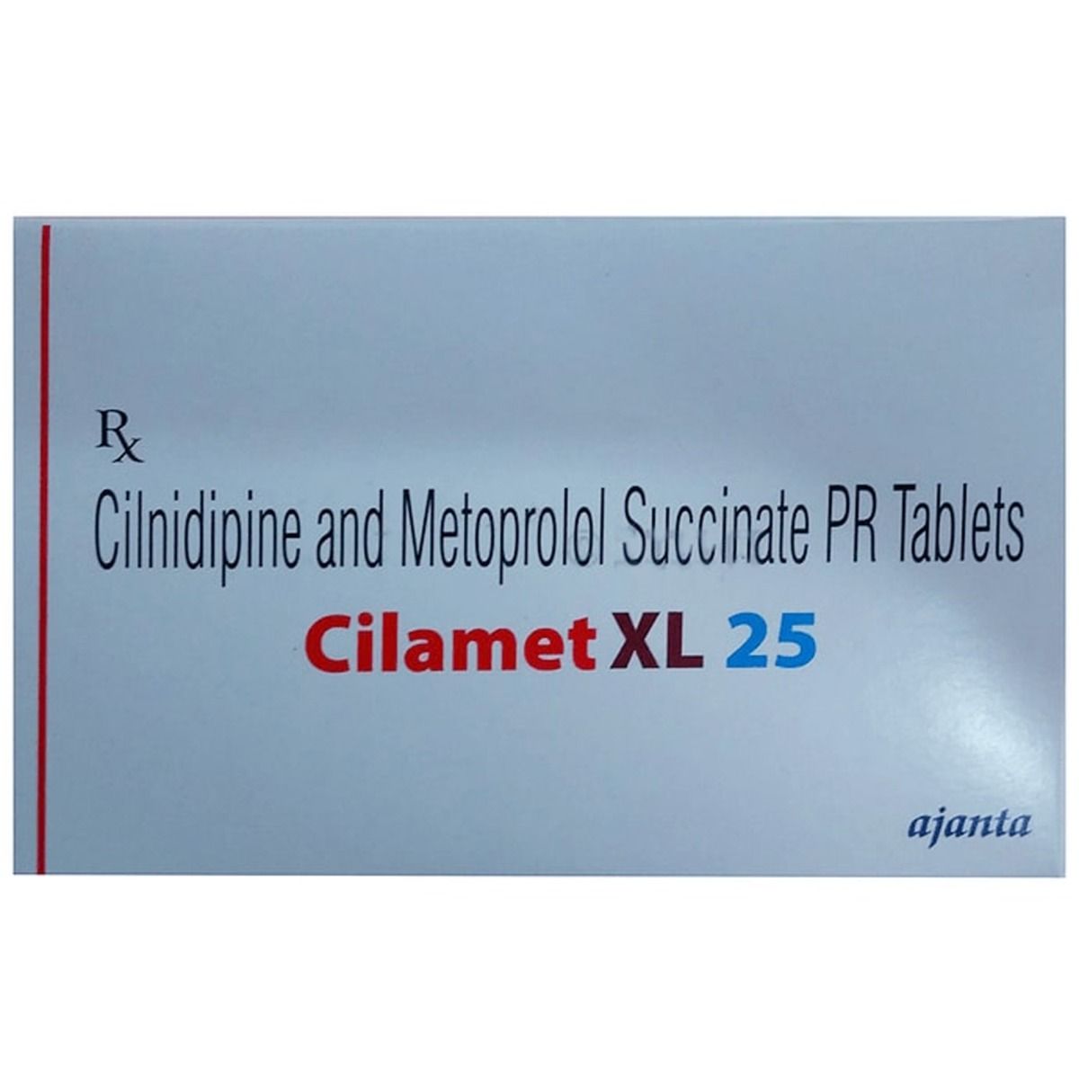 Cilamet XL 25 Tablet 15's Price, Uses, Side Effects, Composition