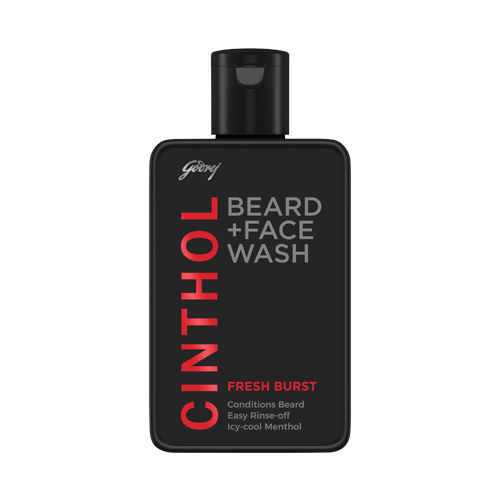 Buy Cinthol Fresh Burst Beard + Face Wash, 100 ml Online