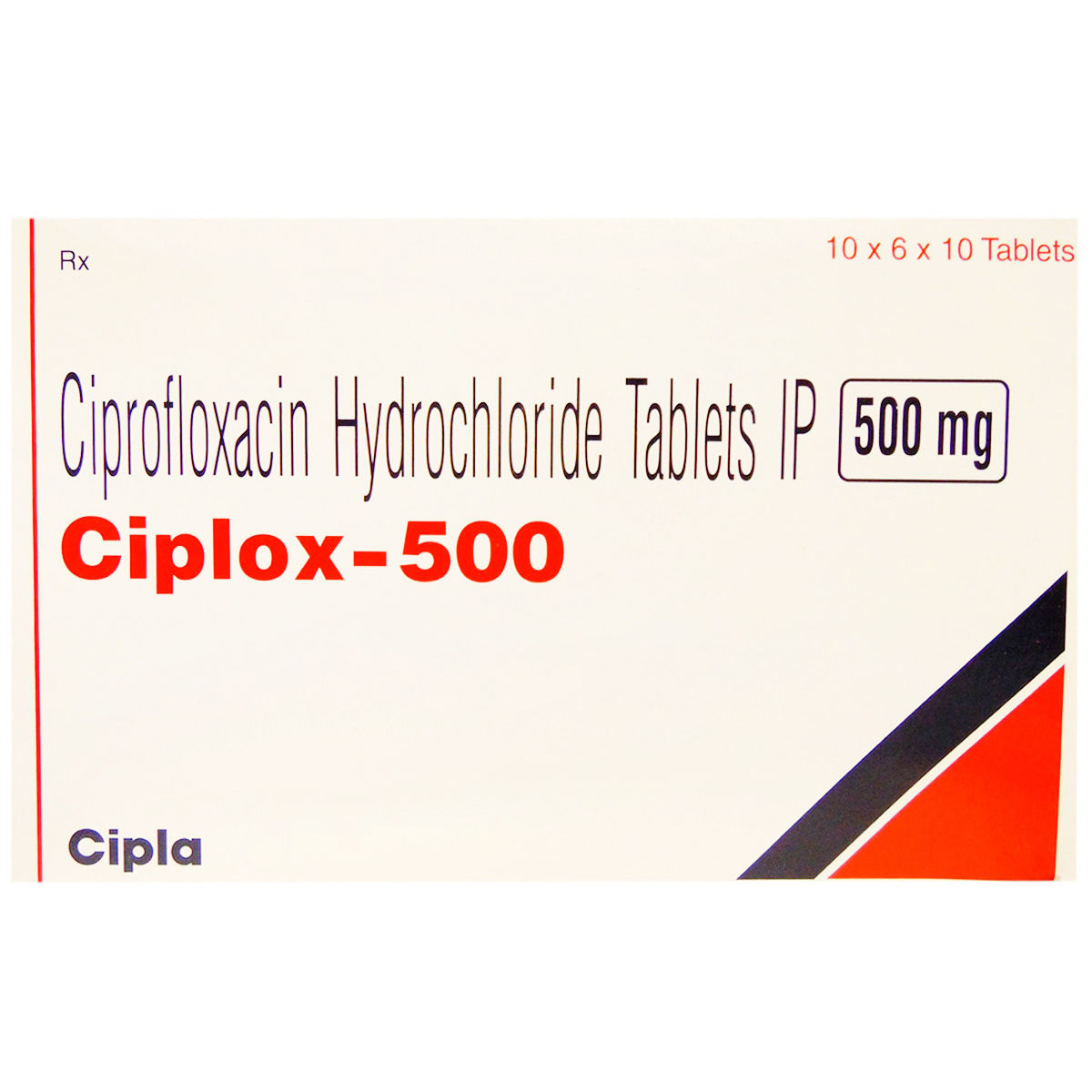 Ciplox-500 Tablet 10's, Pack of 10 TABLETS