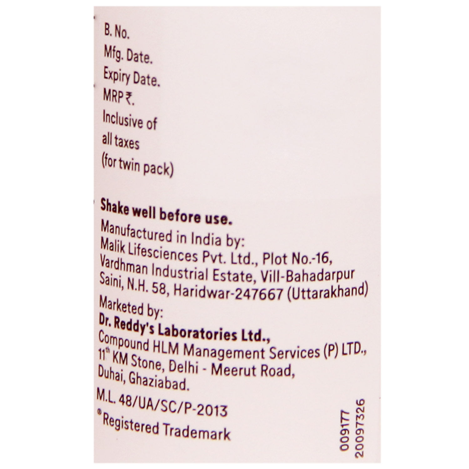 Clamp Suspension 30 ml Price, Uses, Side Effects, Composition Apollo