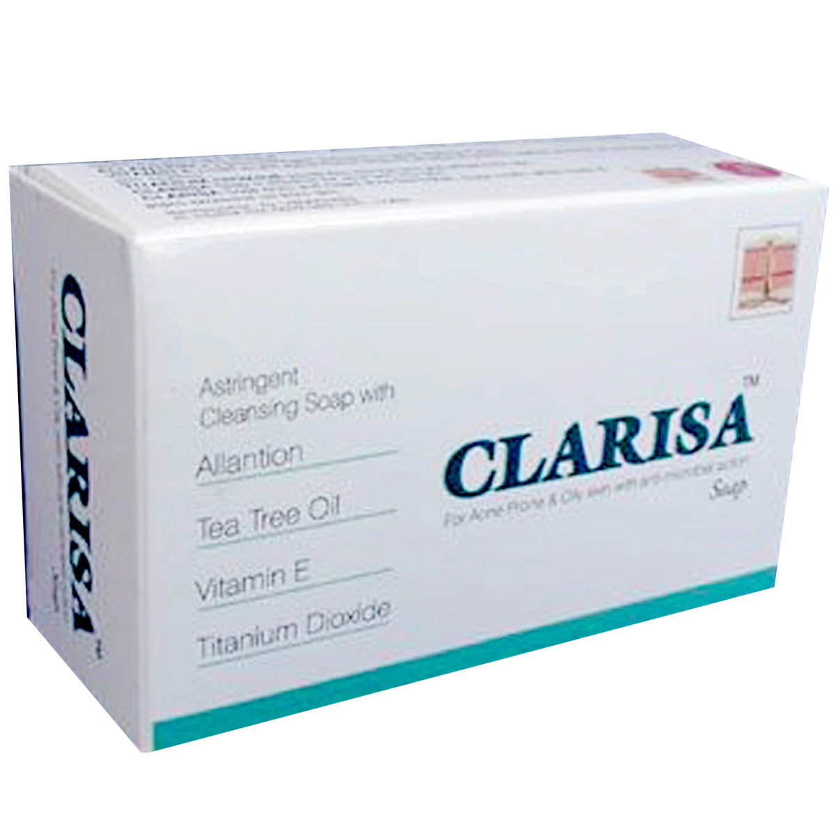 Clarisa Soap, 75 gm, Pack of 1 