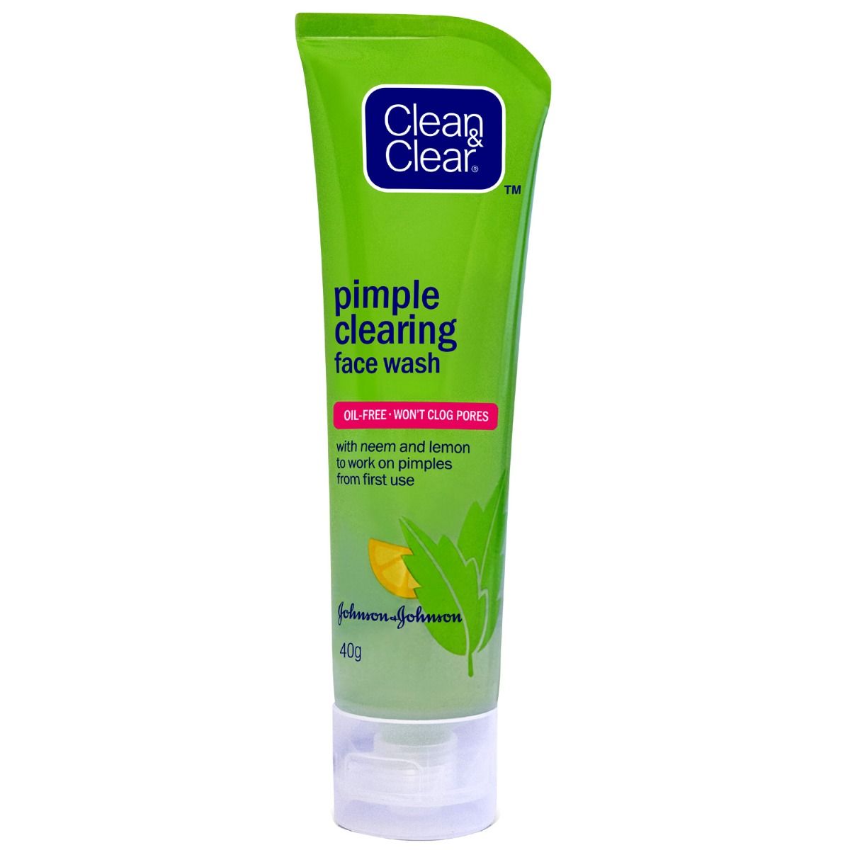 Clean & Clear Pimple Clearing Face Wash, 40 gm, Pack of 1 