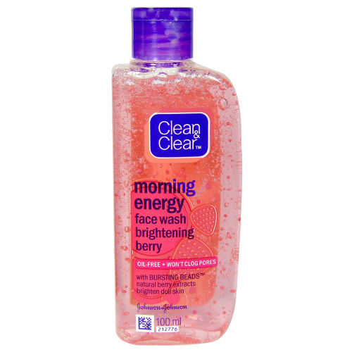 Buy Clean & Clear Morning Energy Brightening Berry Face Wash, 100 ml Online
