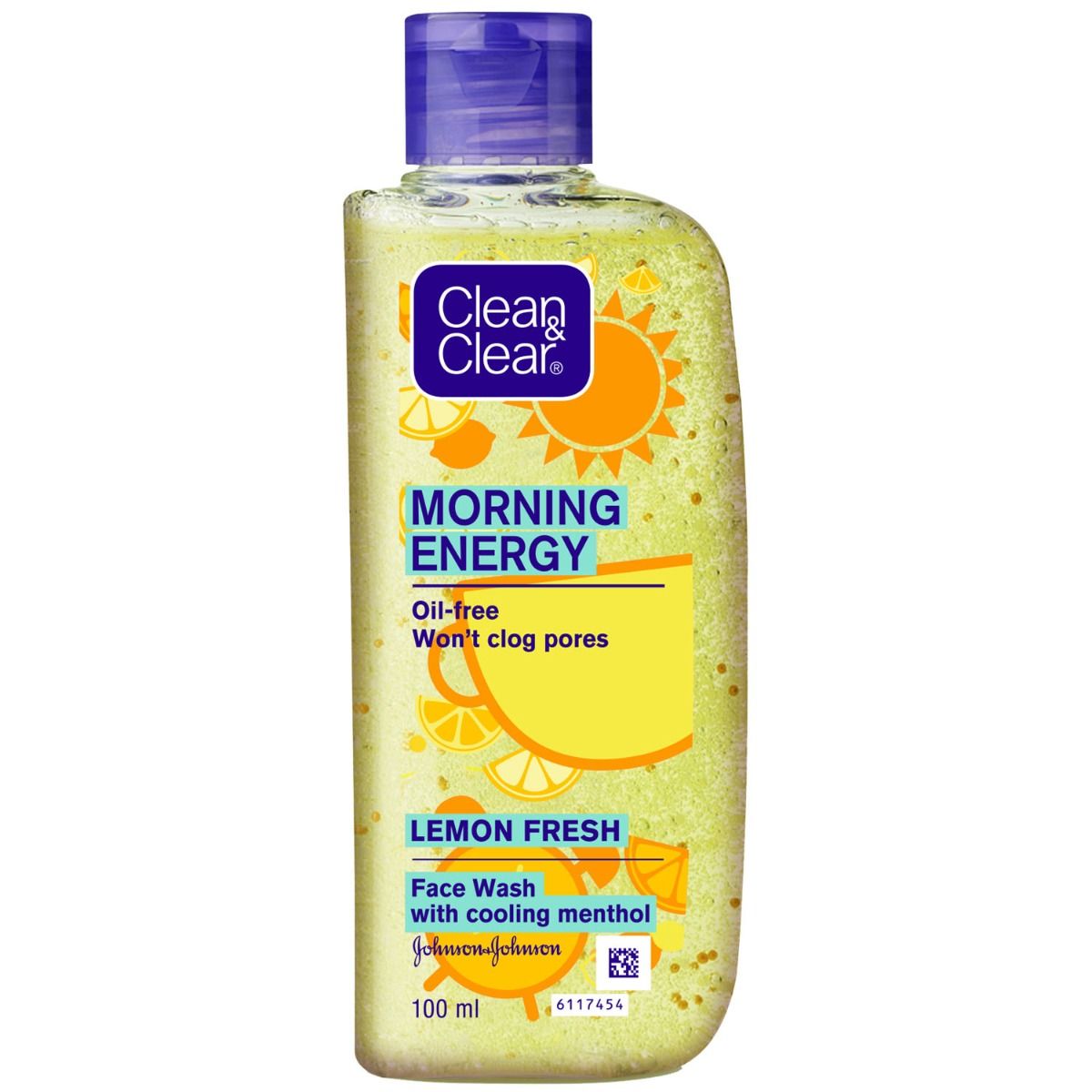 Buy Clean & Clear Morning Energy Oil-Free Lemon Fresh Face Wash, 100 ml Online