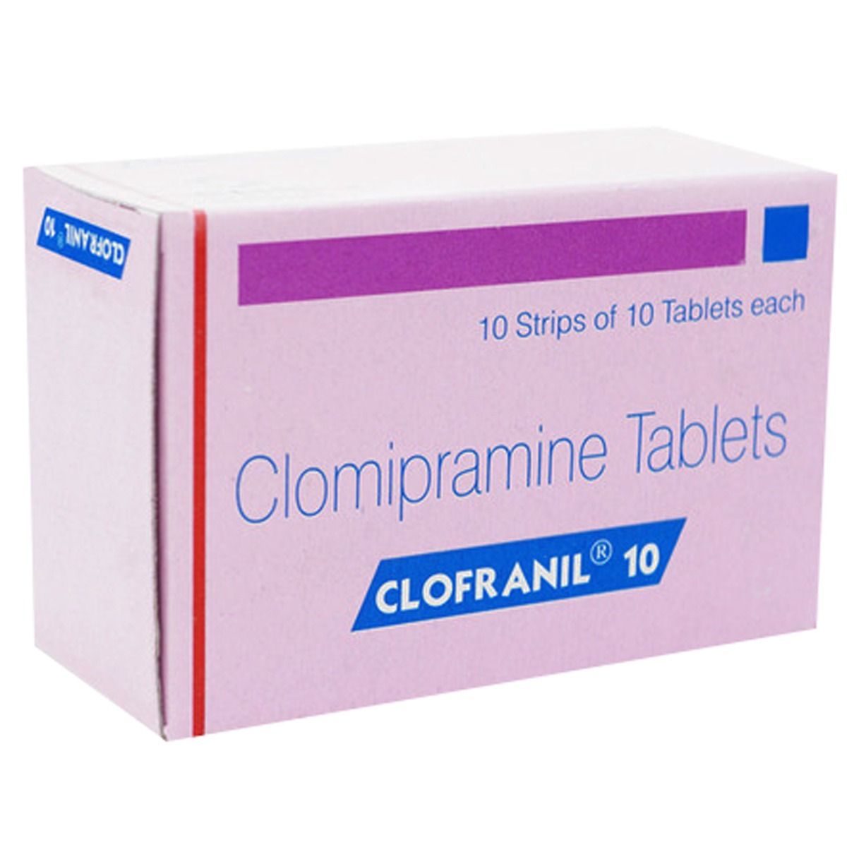 Clofranil 10 Tablet 10's, Pack of 10 TABLETS