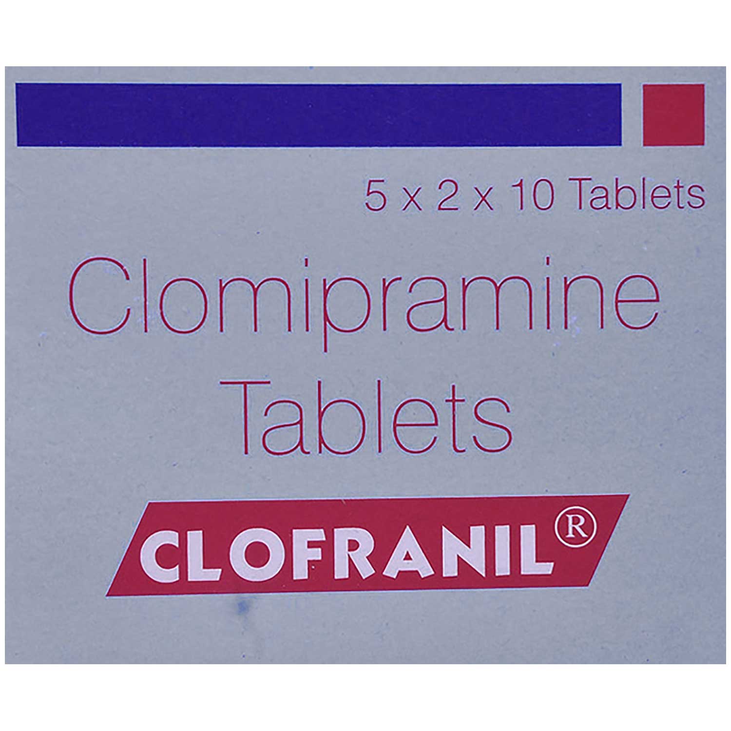 Clofranil 25 Tablet 10s Price Uses Side Effects Composition