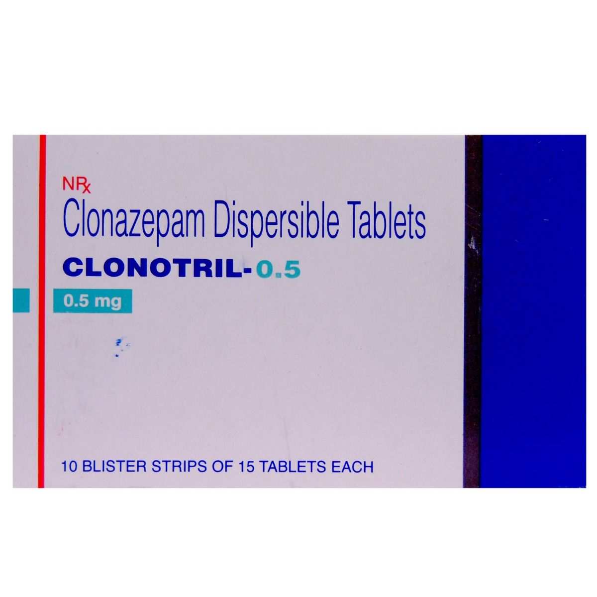 Clonotril 0.5 Tablet 15's Price, Uses, Side Effects, Composition