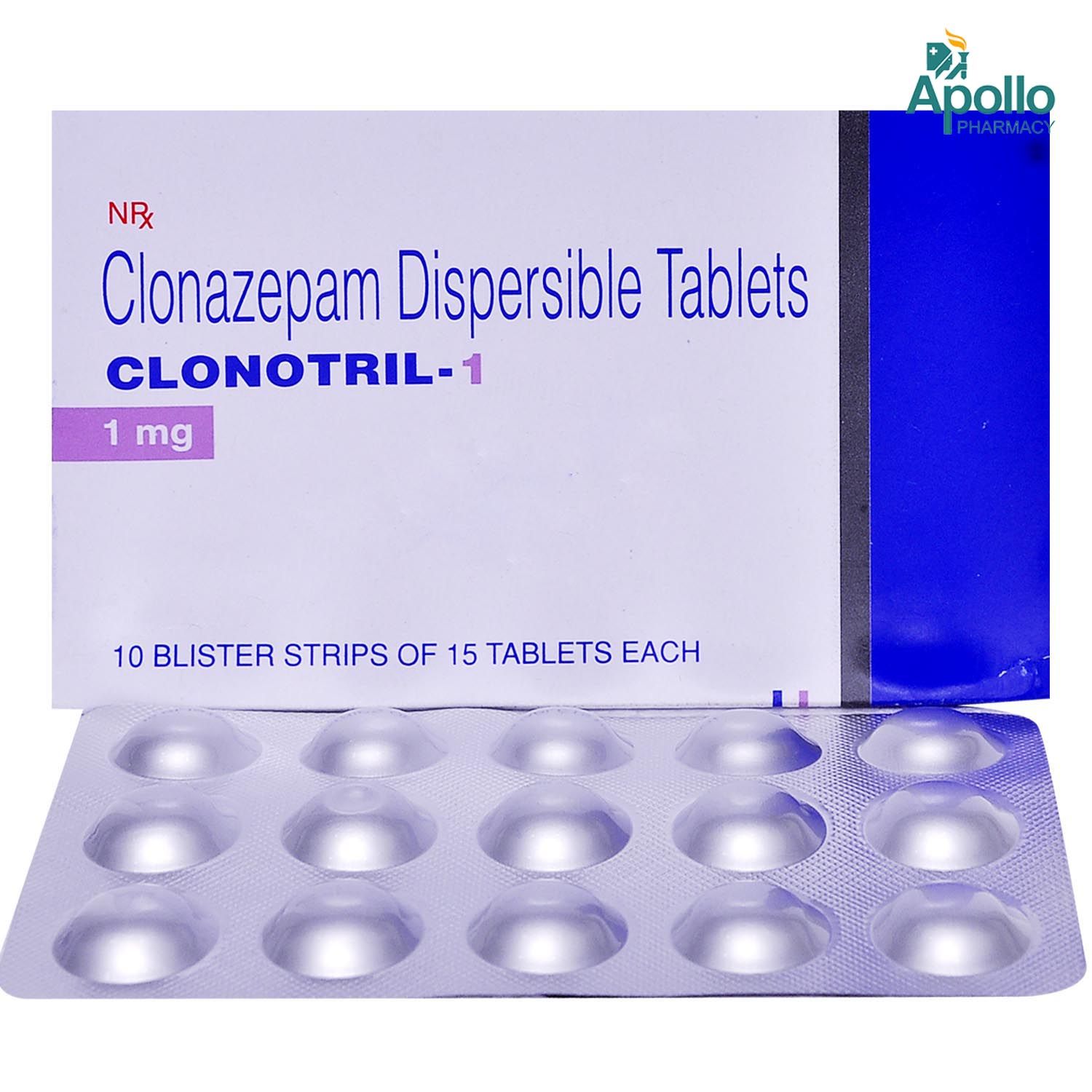 CLONOTRIL 1MG TABLET Price, Uses, Side Effects, Composition - Apollo