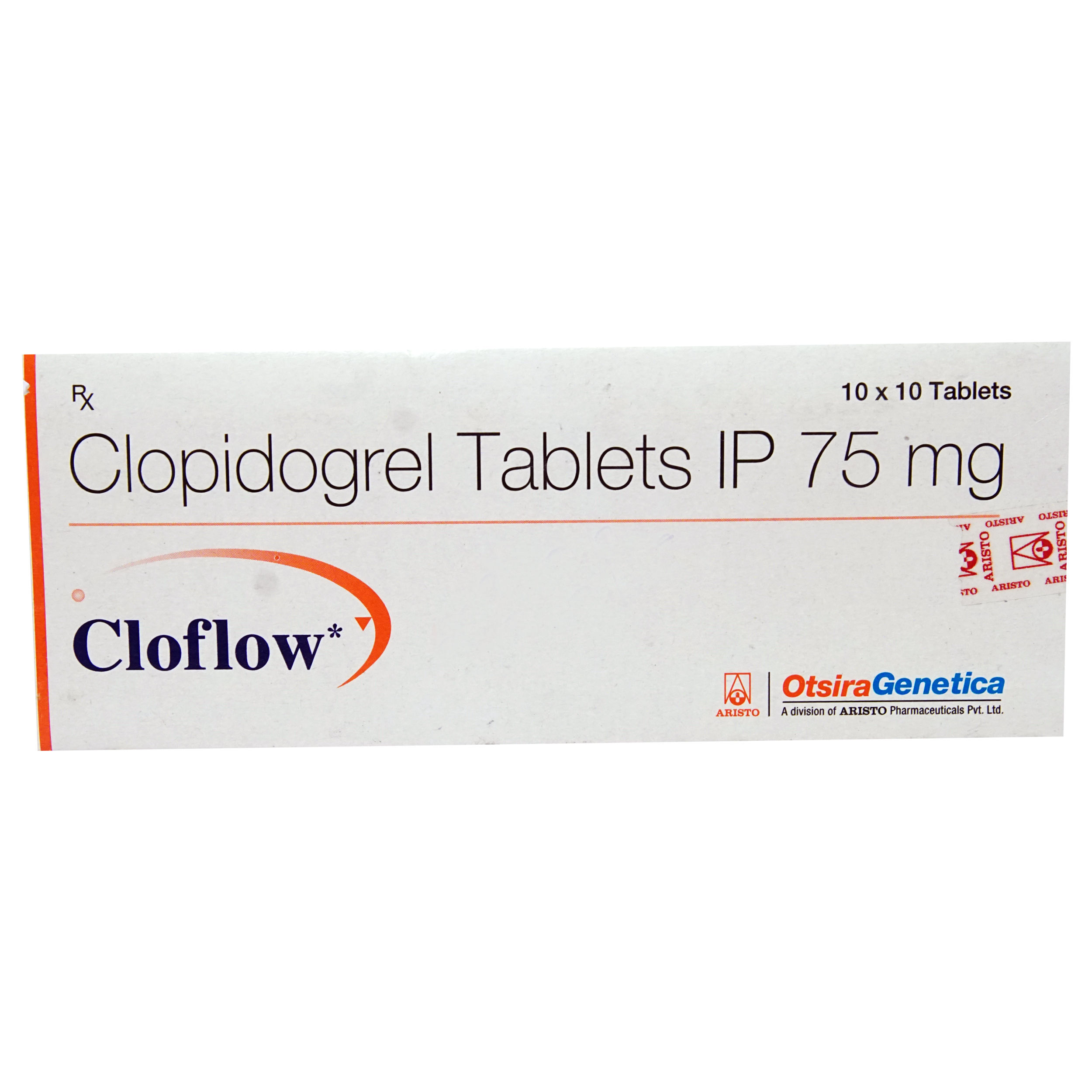 CLOFLOW PLUS 75/75MG CAPSULE, Pack of 10 CAPSULES