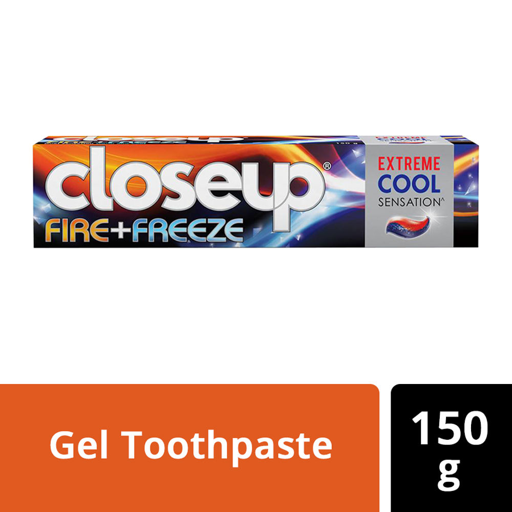 Buy Closeup Fire-Freeze Gel Toothpaste, 150 gm Online