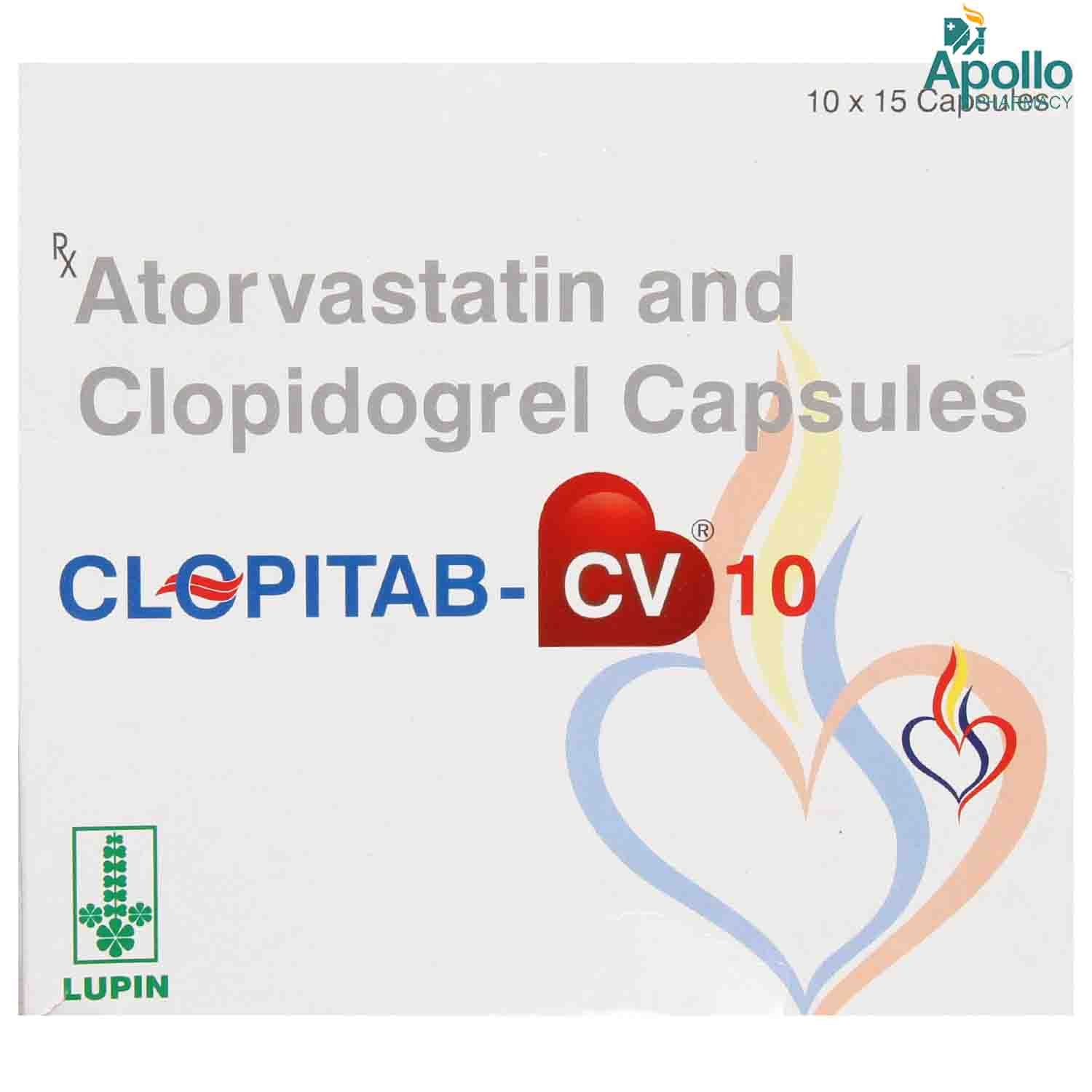 Clopitab Cv 10 Capsule 15s Price Uses Side Effects Composition