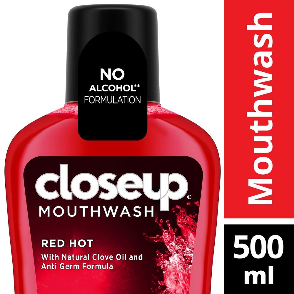 Buy Closeup Red Hot Mouthwash, 500 ml Online