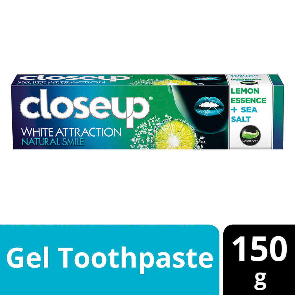 Buy Closeup White Attraction Natural Smile Toothpaste, 150 gm Online