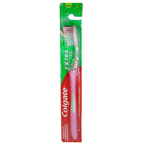 Colgate Extra Clean Toothbrush, 1 Count, Pack of 1 