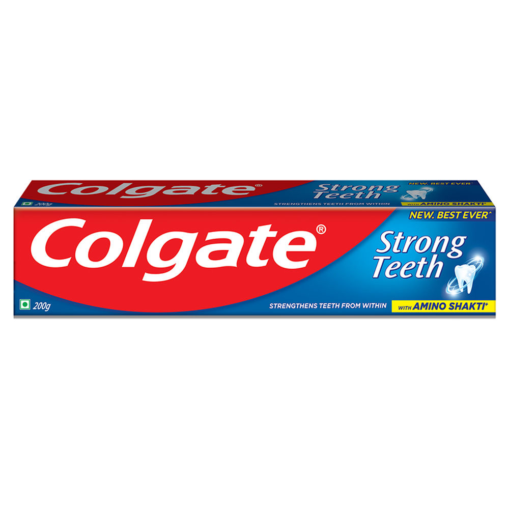 Buy Colgate Strong Teeth Amino Shakti Toothpaste, 200 gm Online