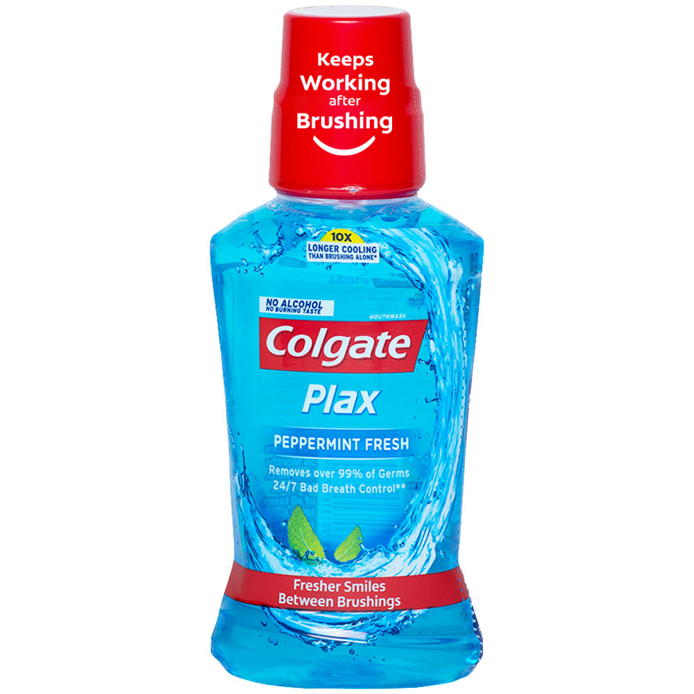 Buy Colgate Plax Peppermint Fresh Mouthwash, 250 ml Online