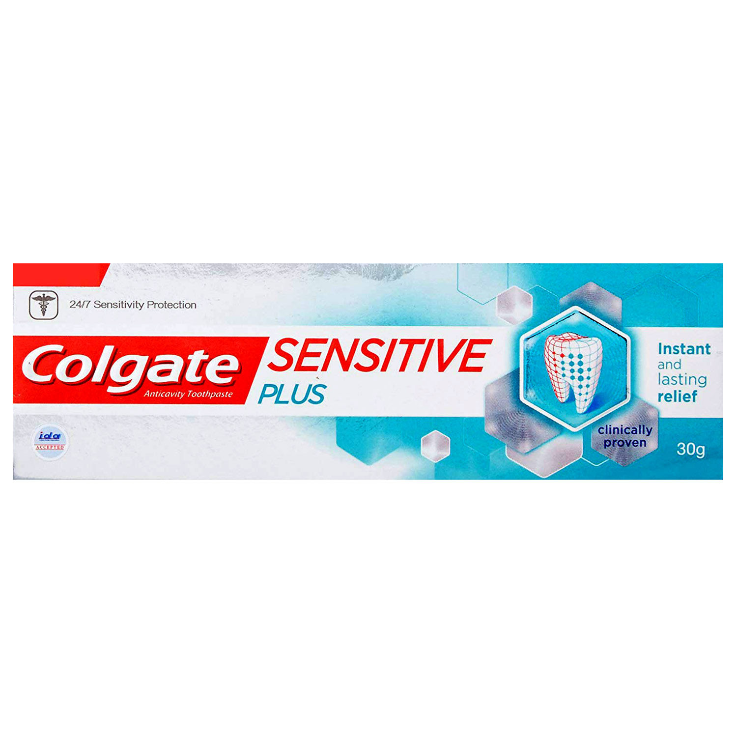 Colgate Sensitive Plus Anticavity Toothpaste, 30 gm, Pack of 1 