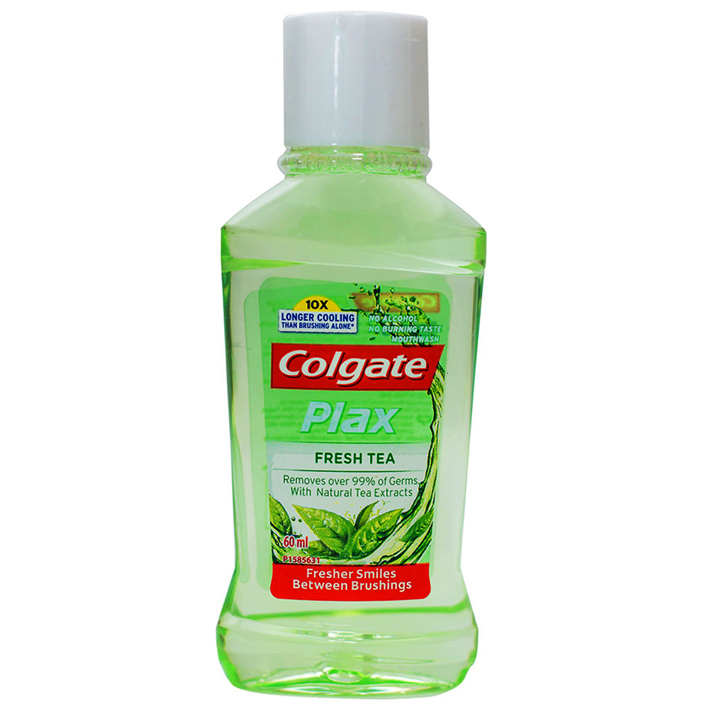 Colgate Plax Fresh Tea Mouthwash, 60 ml Price, Uses, Side Effects, Composition Apollo Pharmacy