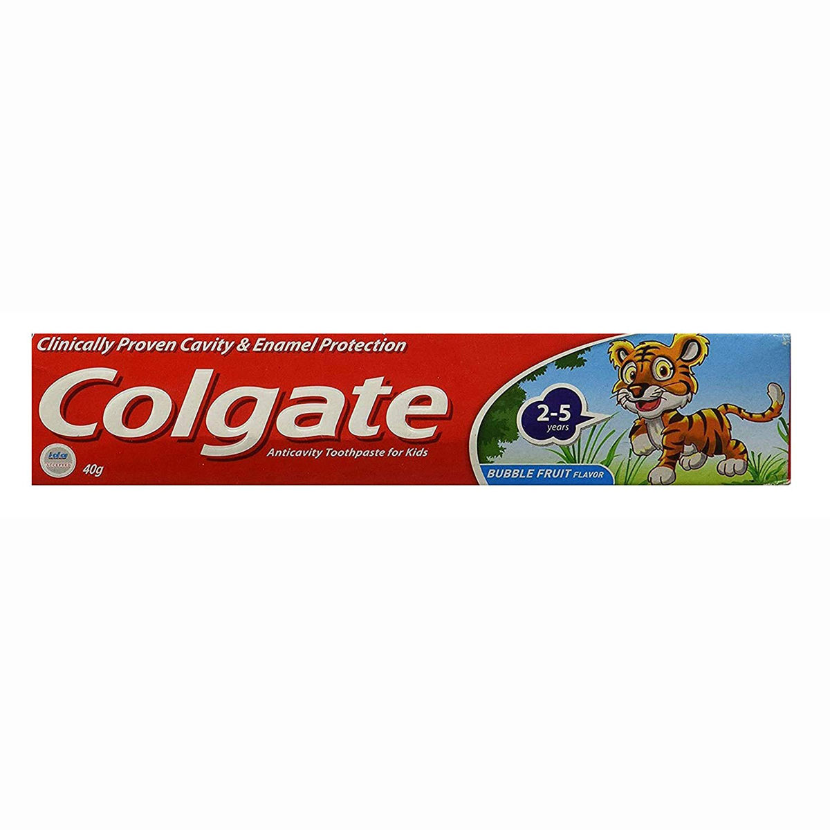 Buy Colgate Bubble Fruit Flavoured Kids Toothpaste, 2 to 5 Years, 40 gm Online