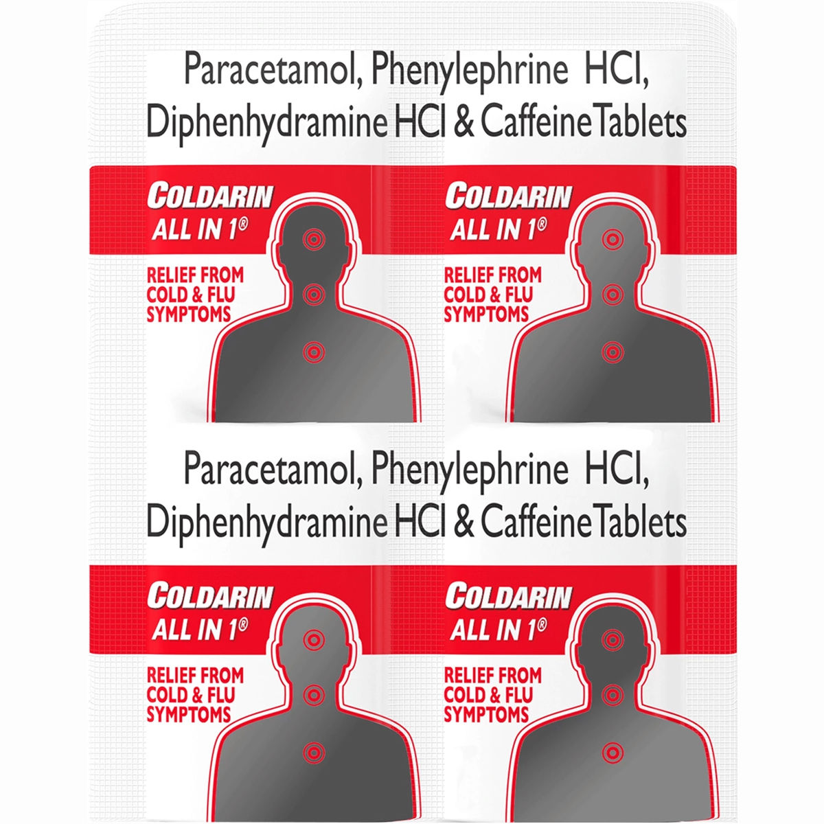 Coldarin All In 1, 10 Tablets Price, Uses, Side Effects, Composition
