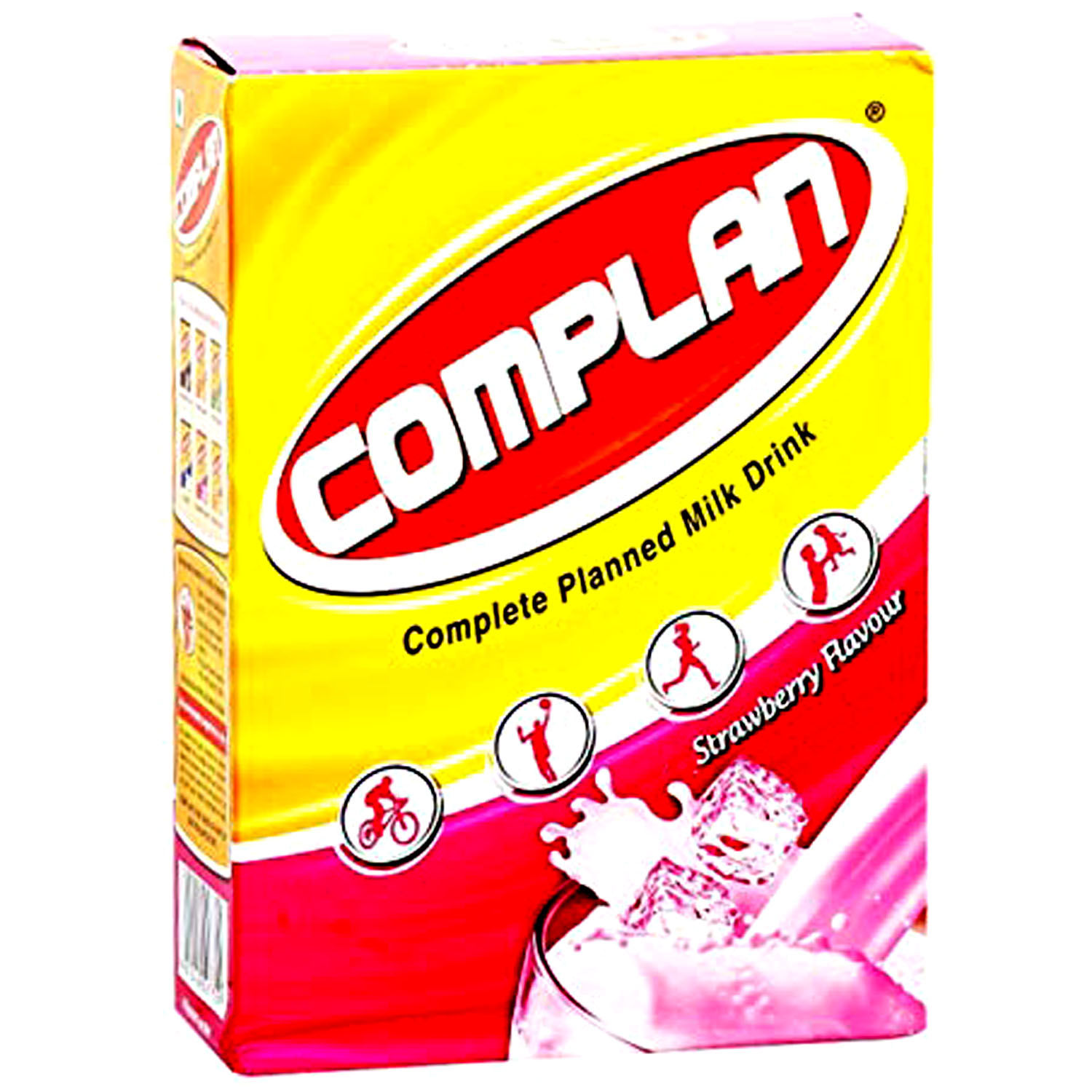 Buy Complan Strawberry Flavoured Health & Nutrition Drink, 500 gm Refill Pack Online