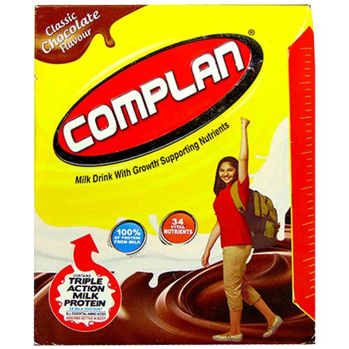 Complan Chocolate Flavoured Health & Nutrition Drink, 200 gm Refill Pack, Pack of 1 