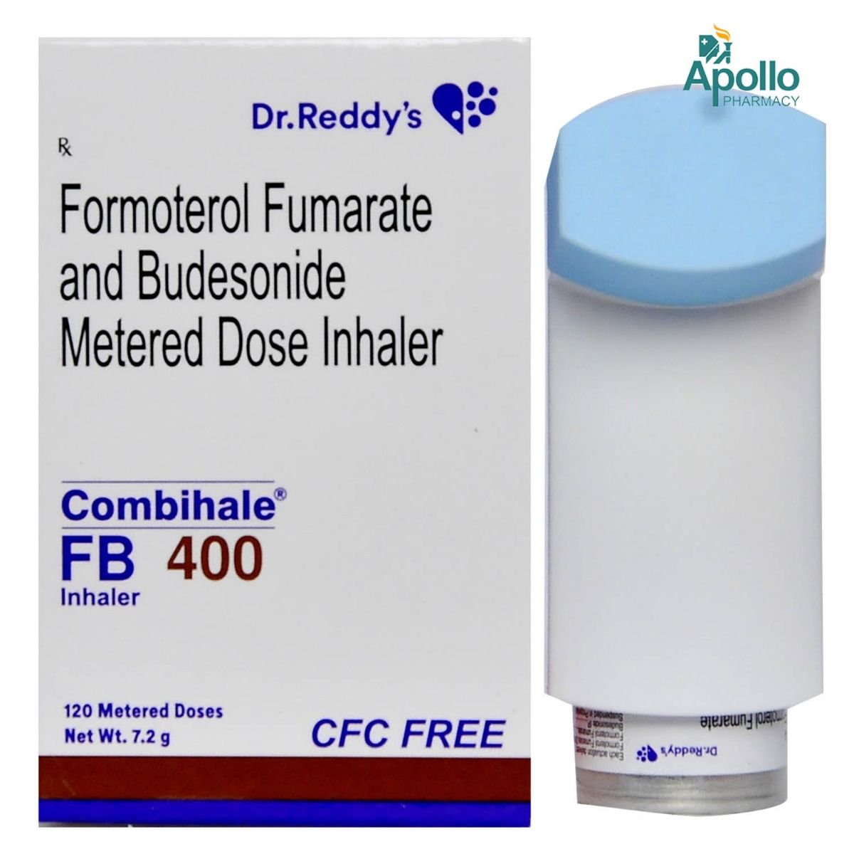 Combihale FB 400 Inhaler 120 mdi Price, Uses, Side Effects, Composition