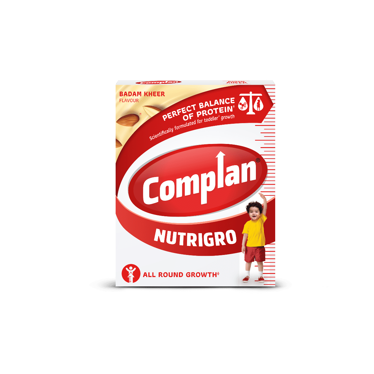 Buy Complan Nutrigro Badam Kheer Flavoured Health & Nutrition Drink, 200 gm Refill Pack Online